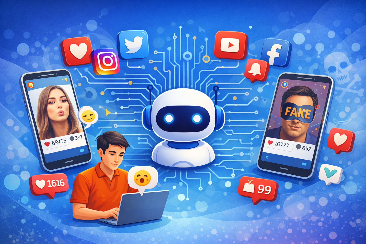 AI på sociala medier